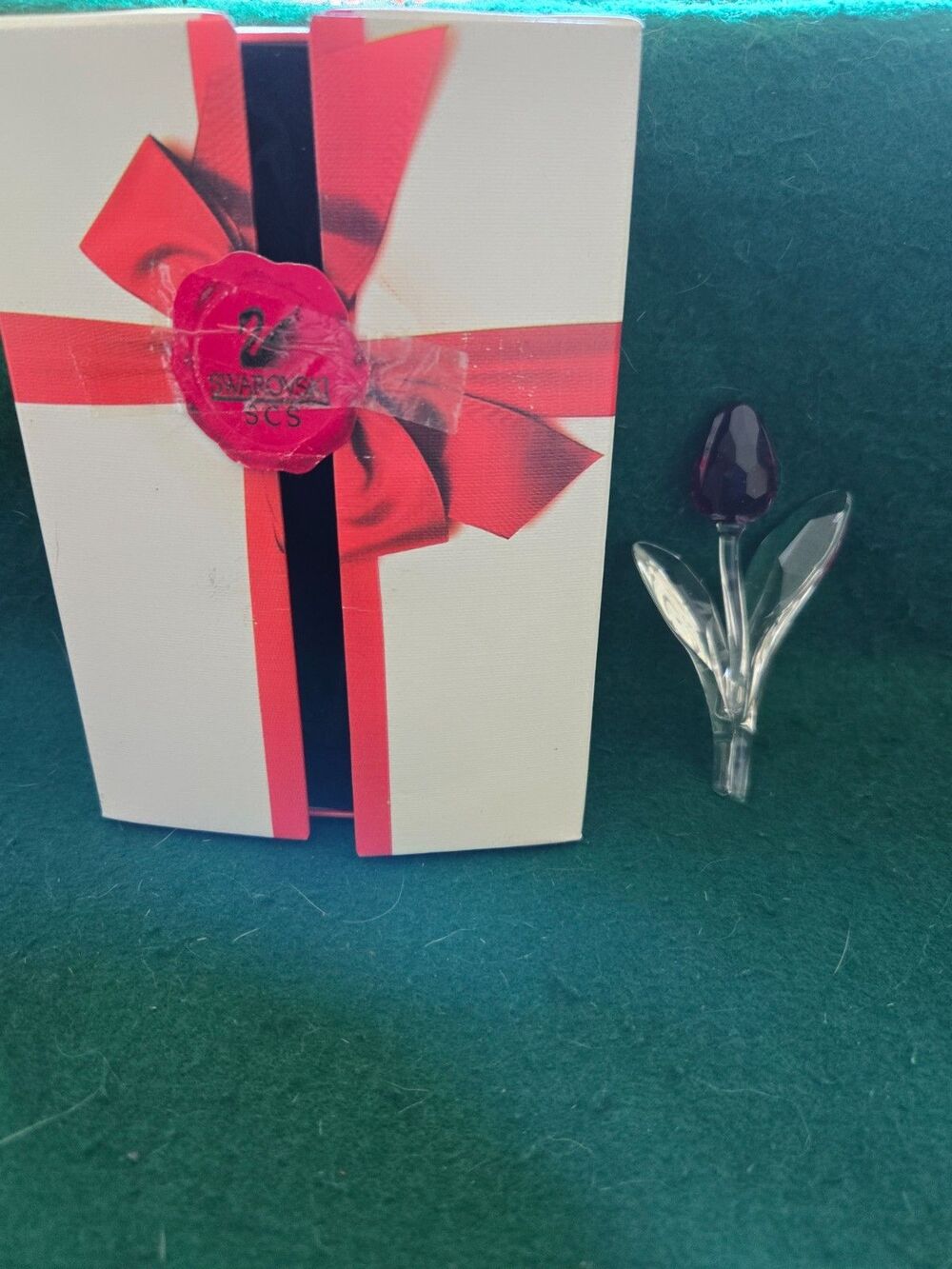 Swarovski 2003 Ruby Red Tulip